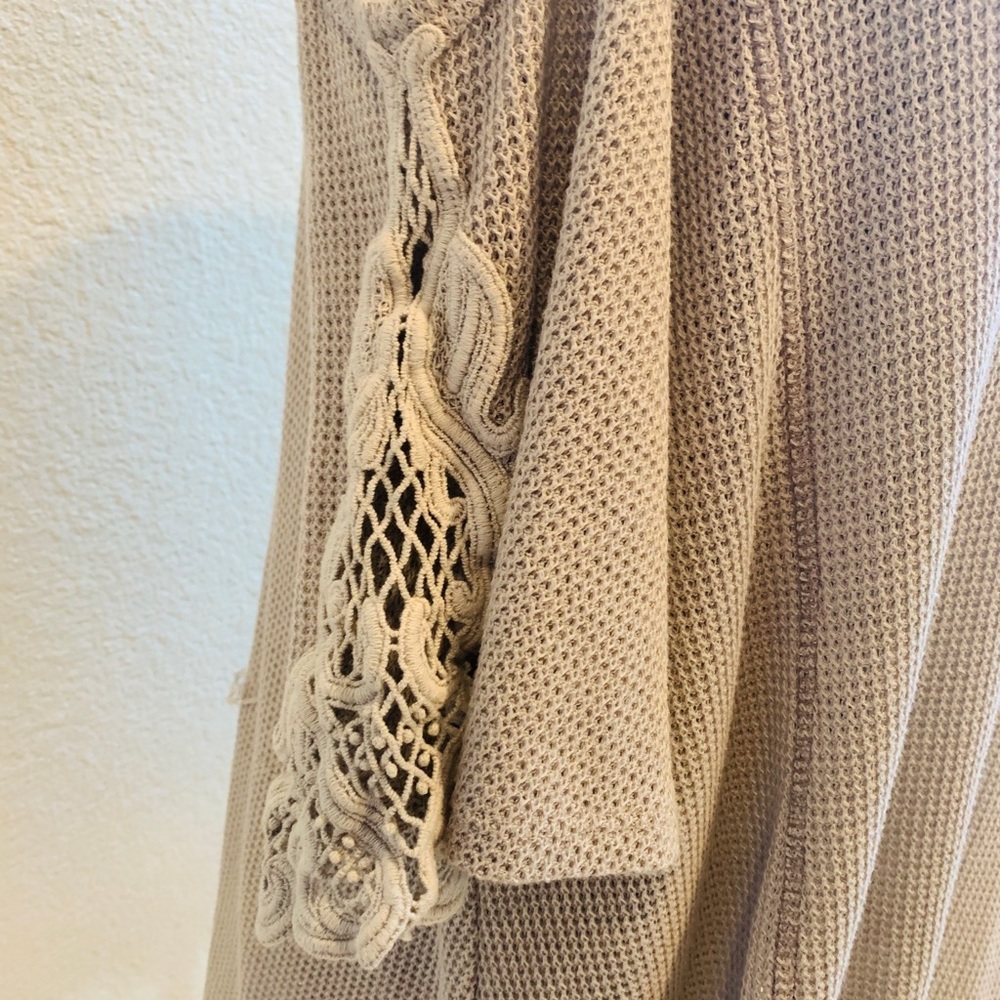 Nectar Clothing knitted top grey long sleeve large - Picture 4 of 5